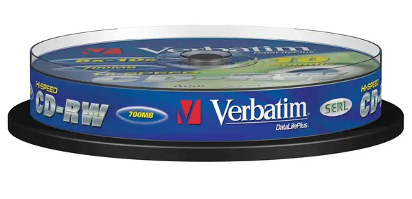 Verbatim CD-RW 12x 700 Mo 10 pièce(s) - Accessoire Stockage - visuel 2