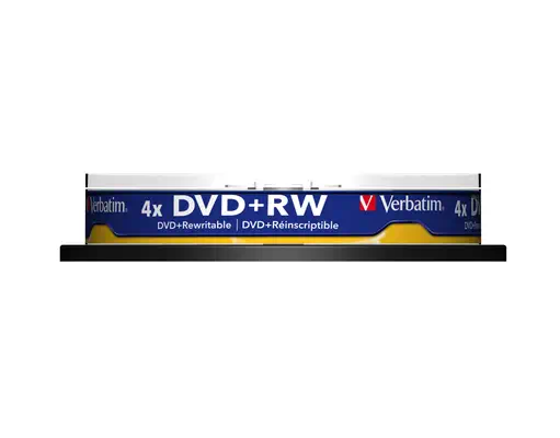 Verbatim DVD+RW Matt Silver 4,7 Go 10 pièce(s) - Accessoire Stockage - visuel 2