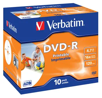 Verbatim 43521 DVD vierge 4,7 Go DVD-R 10 pièce(s) achat responsable