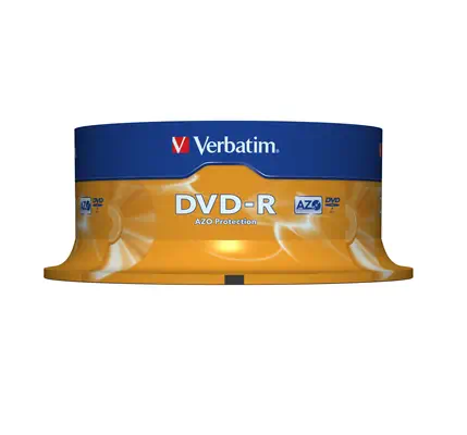 Verbatim 43667 4,7 Go DVD-R 25 pièce(s - Accessoire Stockage - visuel 2