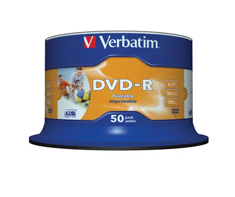Verbatim 43533 DVD vierge 4,7 Go DVD-R 50 pièce(s) - Accessoire Stockage - visuel 4