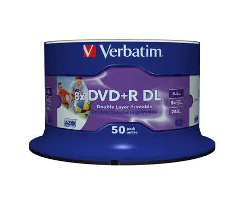 Verbatim 43703 DVD vierge 8,5 Go DVD-R 50 pièce(s) - Accessoire Stockage - visuel 4