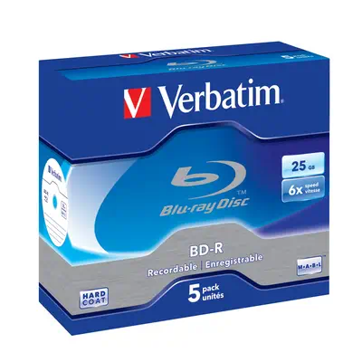 Verbatim 43715 disque vierge Blu-Ray BD-R 25 Go 5 pièce(s) - Accessoire Stockage - visuel 2