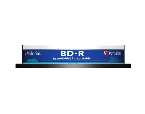 BD-R SL 25GB 6 x 10 Pack Spindle - Verbatim - Accessoire Stockage - visuel 2