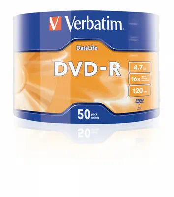 Verbatim 43791 DVD vierge 4,7 Go DVD-R 50 pièce(s - Accessoire Stockage - visuel 4