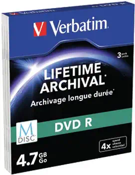 Livraison rapide Verbatim 4.7GB DVD-R - Accessoire Stockage