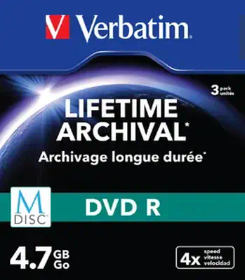 Verbatim 4.7GB DVD-R  - Accessoire Stockage - visuel 2