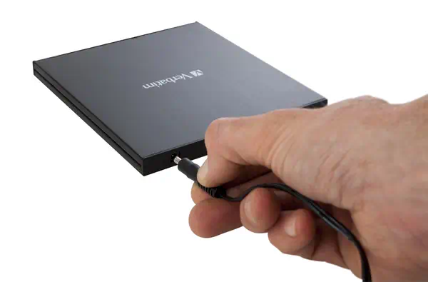Verbatim External Slimline lecteur de disques optiques Blu-Ray RW Noir - Lecteur Optique - visuel 5