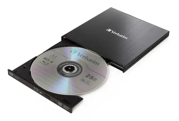 Verbatim External Slimline lecteur de disques optiques Blu-Ray RW Noir - Lecteur Optique - visuel 3