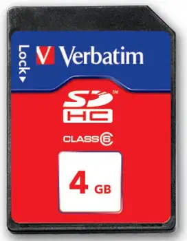 Meilleur prix Carte Mémoire Verbatim 4 Go