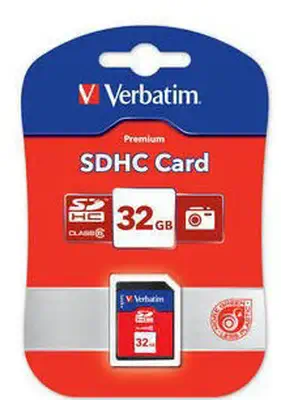 Verbatim SecureDigital SDHC Class 6 32GB  - Carte Mémoire - visuel 2