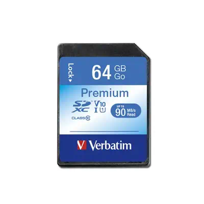 Verbatim VB-SDXC10-64G - Carte Mémoire - visuel 1