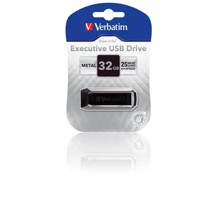 Verbatim Executive USB Drive 32GB  - Adaptateur stockage - visuel 3