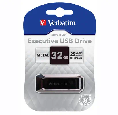 Verbatim Executive USB Drive 32GB  - Adaptateur stockage - visuel 2
