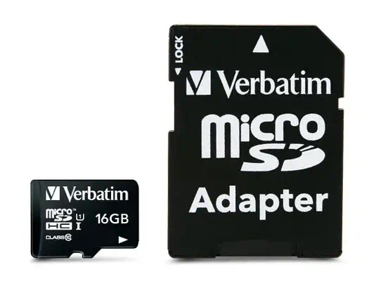 Verbatim Premium 16 Go MicroSDHC Classe 10 - Carte Mémoire - visuel 1