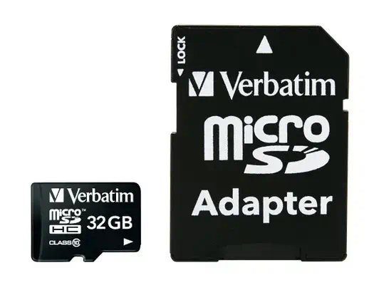 Verbatim Premium 32 Go MicroSDHC Classe 10 - Carte Mémoire - visuel 1