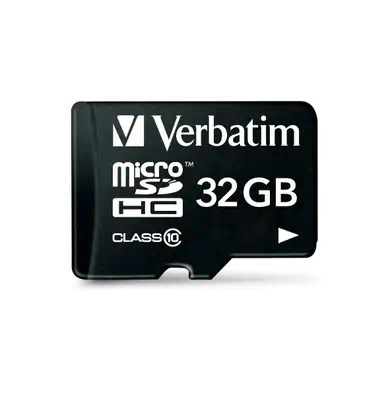 Verbatim Premium 32 Go MicroSDHC Classe 10 - Carte Mémoire - visuel 2