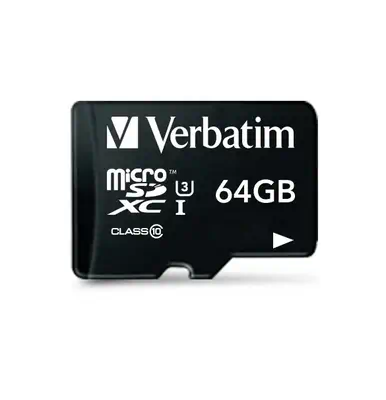Verbatim Pro 64 Go MicroSDXC UHS Classe 10 - Carte Mémoire - visuel 2