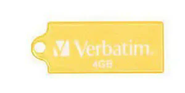 Verbatim Micro USB Drive 4GB - Sunkissed Yellow - Adaptateur stockage - visuel 4