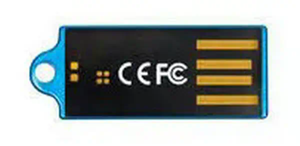 Micro USB Drive 4GB - Caribbean Blue - Verbatim - Adaptateur stockage - visuel 3