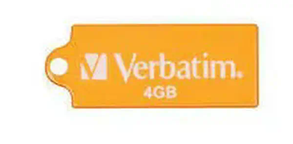 Verbatim Micro USB Drive 4GB - Volcanic Orange - Adaptateur stockage - visuel 4