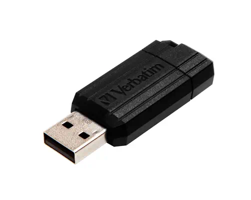 Verbatim Micro-clé USBPinStripe de 8 Go - noire - Adaptateur stockage - visuel 2
