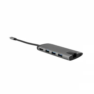 Verbatim 49142 station d'accueil USB 3.2 Gen 1 (3.1 Gen 1) Type-C Noir, Argent - Station d'accueil pour portable - visuel 2