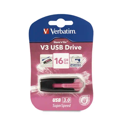Verbatim V3 USB Drive 16GB  - Adaptateur stockage - visuel 3
