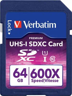 Verbatim SDHC 64GB 64 Go SDXC Classe 10 - Carte Mémoire - visuel 2