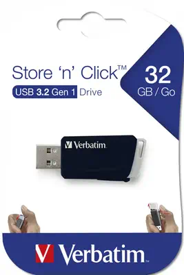 Verbatim Clé USB Store 'n' Click 32 Go Noir - Adaptateur stockage - visuel 5