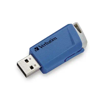 Clés USB Store 'n' Click 2 x 32 Go Rouge / Bleu - Verbatim - Adaptateur stockage - visuel 5