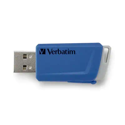 Clés USB Store 'n' Click 2 x 32 Go Rouge / Bleu - Verbatim - Adaptateur stockage - visuel 3