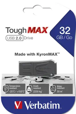 Verbatim Clé USB ToughMAX 32 Go - Adaptateur stockage - visuel 4