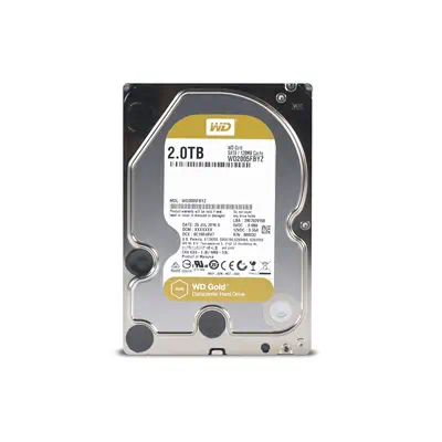 Western Digital Gold disque dur 2 To 7200 Western Digital - visuel 1 - hello RSE - Capacité de charge de travail élevée