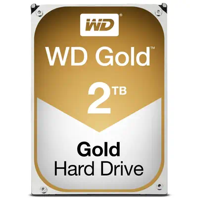 Western Digital Gold disque dur 2 To 7200 tr/min 128 Mo 3.5" Série ATA III - Disque dur Interne - visuel 1