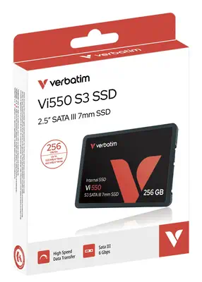 Verbatim Vi550 S3 SSD 256GB - Disque dur SSD - visuel 1