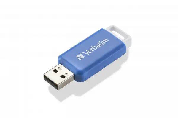 Verbatim V DataBar lecteur USB flash 64 Go USB Type-A 2.0 Bleu - Adaptateur stockage - visuel 1