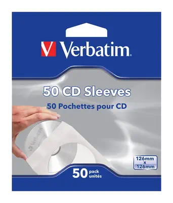 Verbatim Pack de 50 pochettes CD - Accessoire Stockage - visuel 4