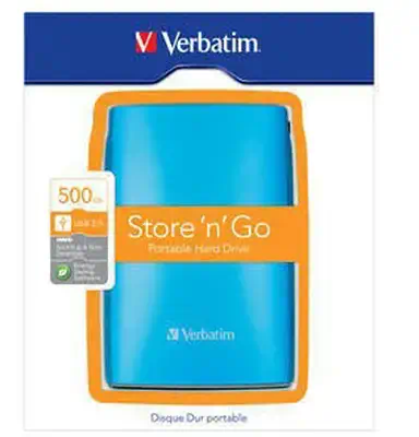 Verbatim Store 'n' Go USB 2.0 Portable Hard Drive 500GB - Disque dur Externe - visuel 9
