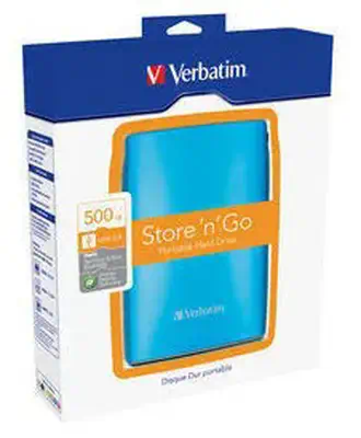 Verbatim Store 'n' Go USB 2.0 Portable Hard Drive 500GB - Disque dur Externe - visuel 8