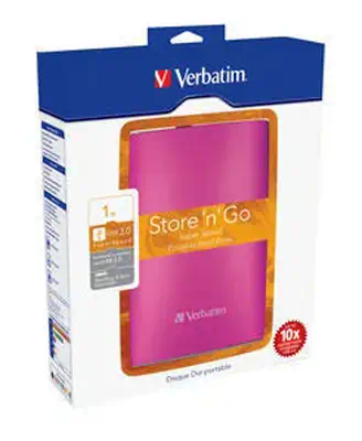 Verbatim Store 'n' Go USB 3.0 Portable Hard Drive 1TB Hot - Disque dur Externe - visuel 5