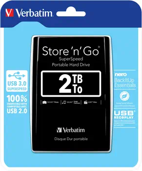 Avantages Disque dur Externe Verbatim 2,05 To