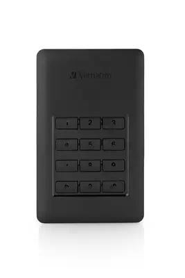 Verbatim Disque dur portable sécurisé Store n Go avec accès - Disque dur Externe - visuel 1