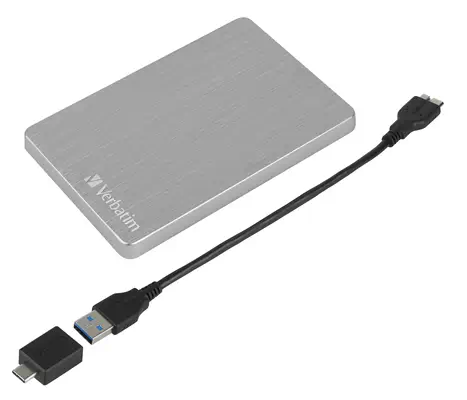 Verbatim Disque dur portable mince Store n Go ALU 1 To - Disque dur Externe - visuel 4