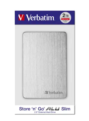 Verbatim Disque dur portable mince Store n Go ALU 1 To - Disque dur Externe - visuel 8