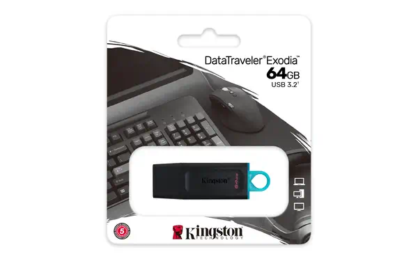 Kingston Technology DataTraveler Exodia - Clé USB 3.2 - Adaptateur stockage - visuel 6