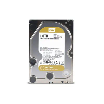 Western Digital Gold disque dur 1 To 7200 Western Digital - visuel 1 - hello RSE - Capacité de charge de travail élevée