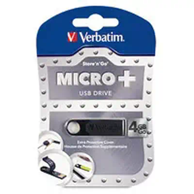 Verbatim Store 'n' Go 4GB lecteur USB flash 4 Go USB Type-A 2.0 Noir - Adaptateur stockage - visuel 7