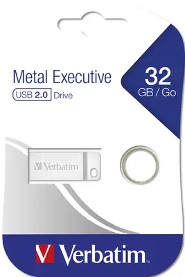 Verbatim Clé USB 2.0 Executive métallique 32 GB - Adaptateur stockage - visuel 6