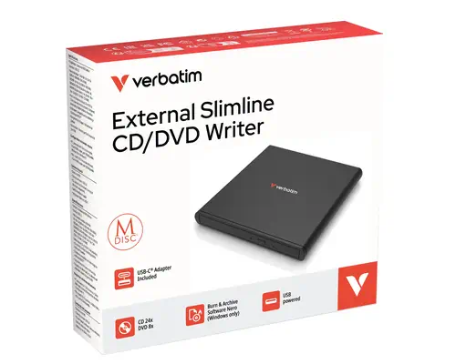 Verbatim Graveur de CD/DVD externe - Lecteur Optique - visuel 2
